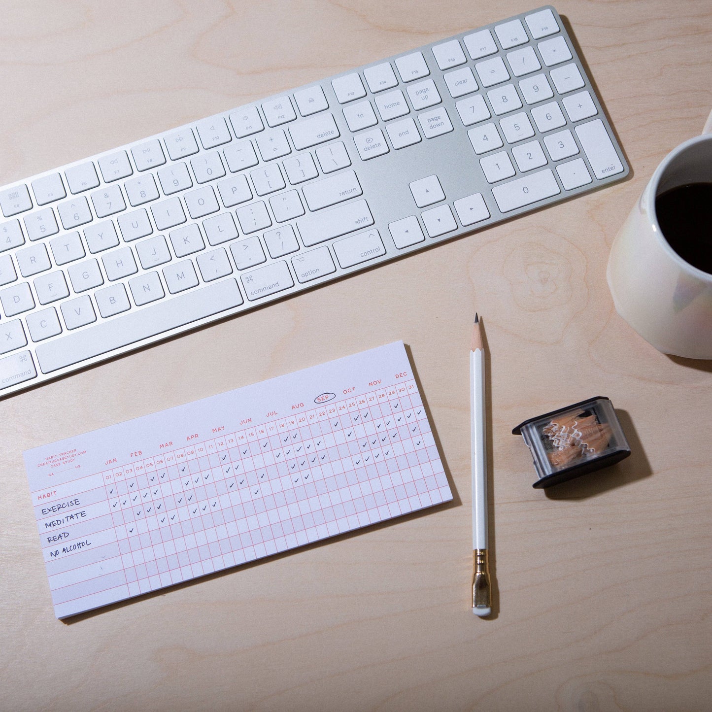 Habit Tracker Notepad