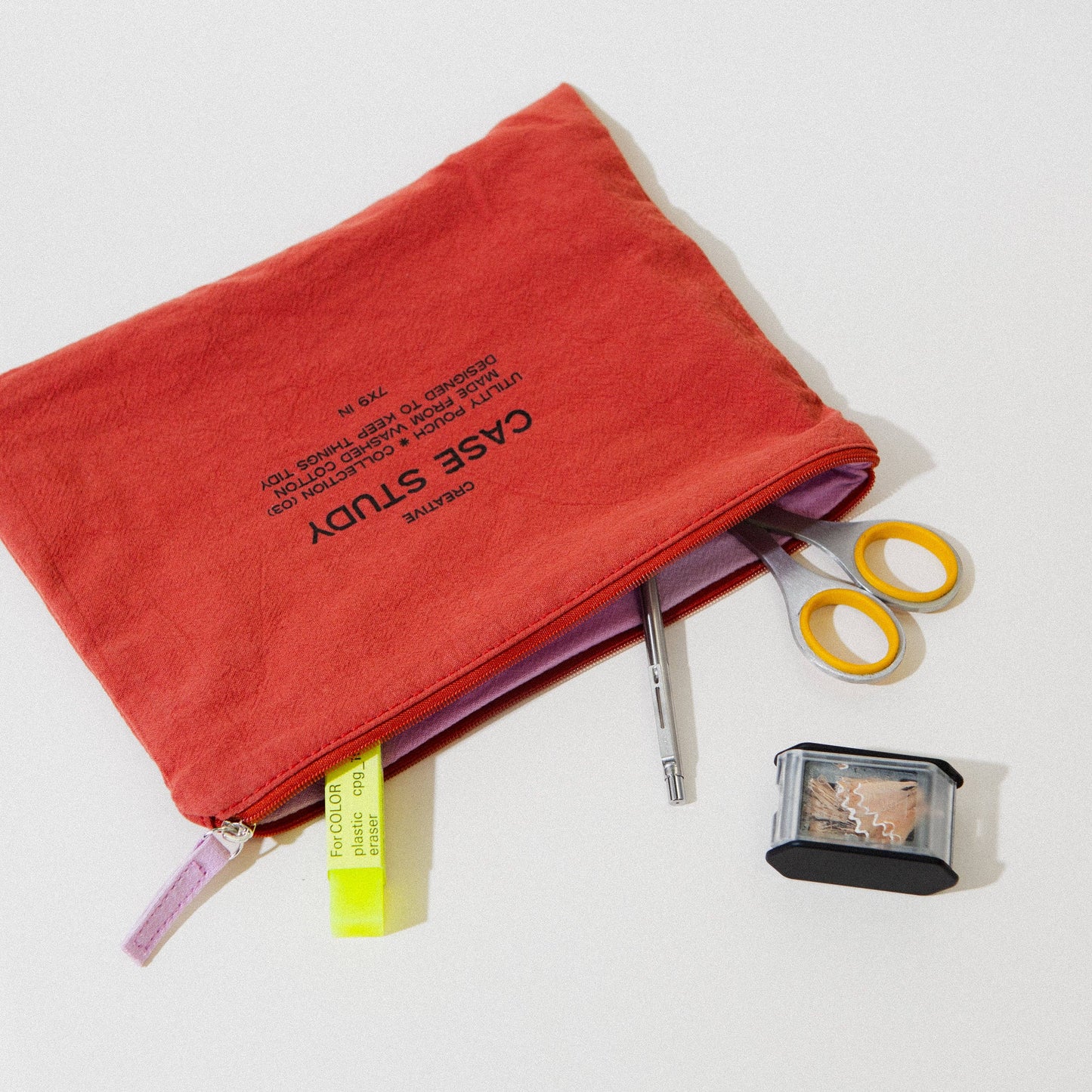 Zipper Go Pouch - Rust
