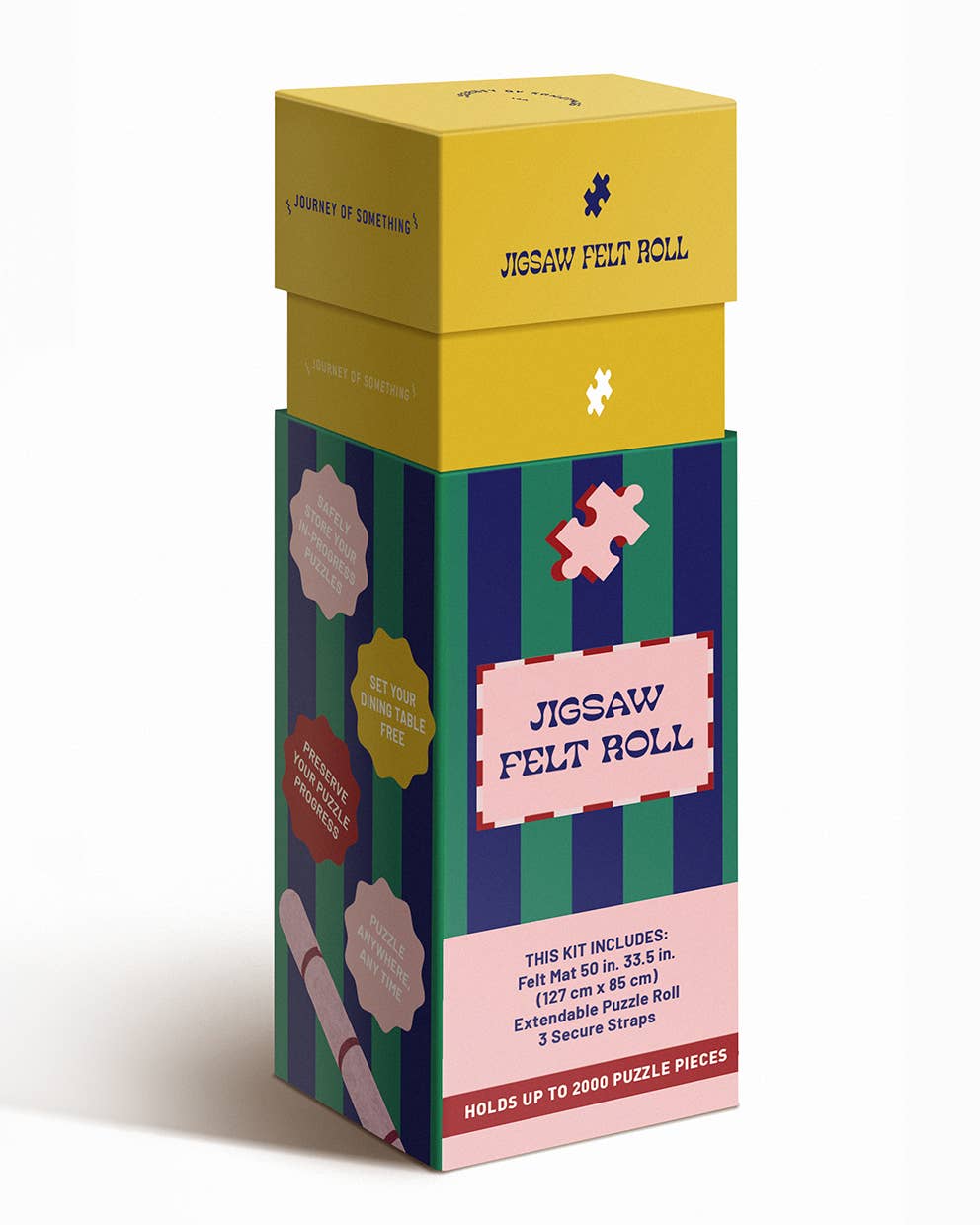 Portable Felt Roll-Up Jigsaw Puzzle Storage Mat
