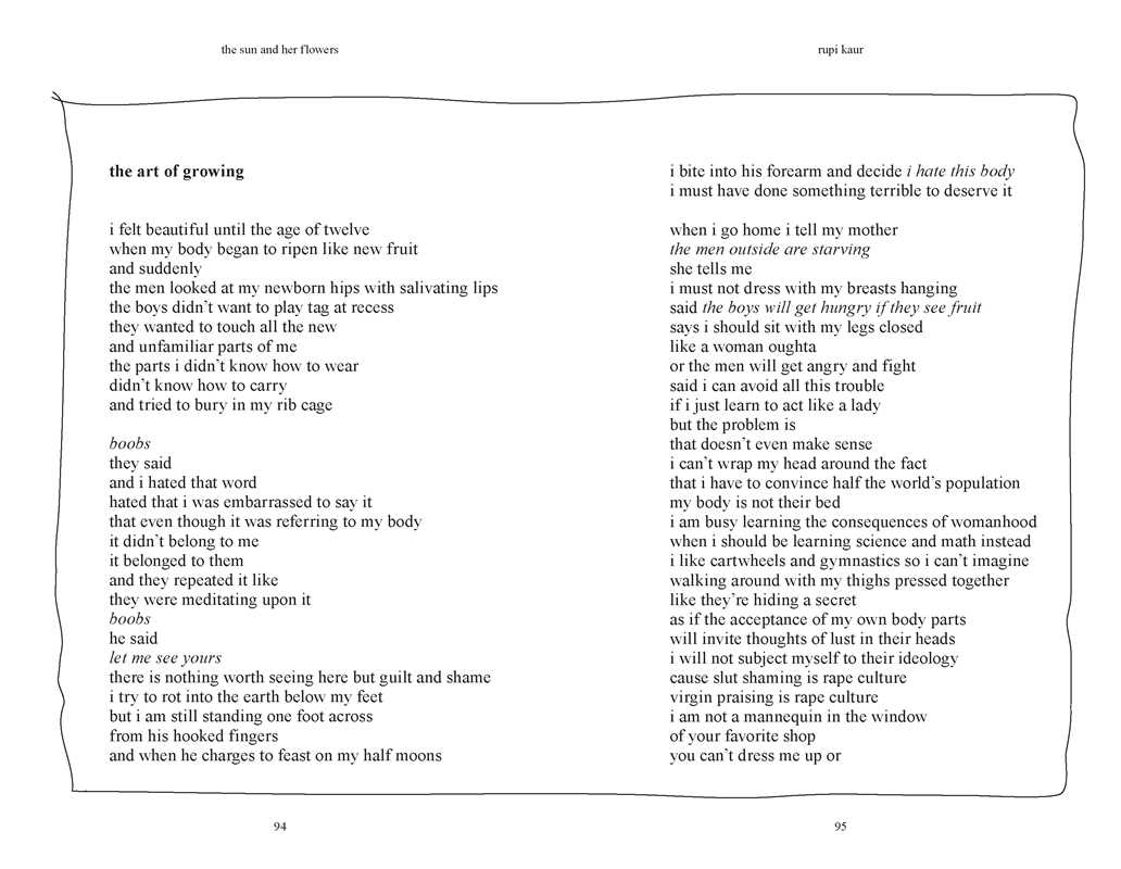 The Sun and Her Flowers | Kaur, Rupi