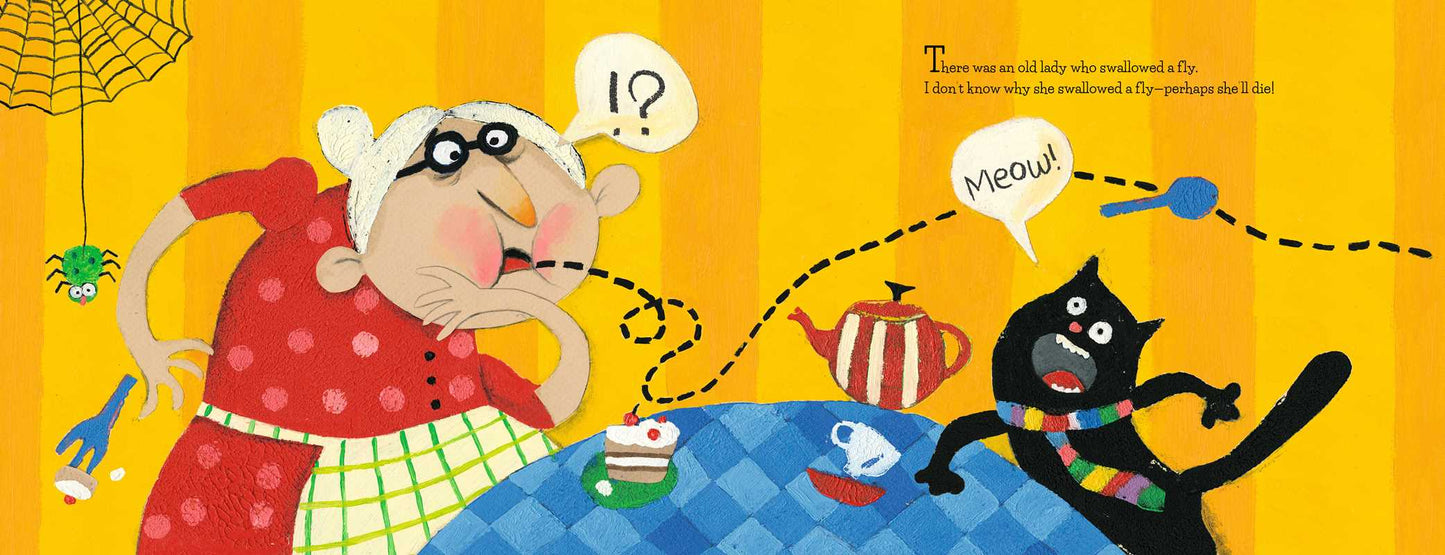 There Was An Old Lady Who Swallowed A Fly by