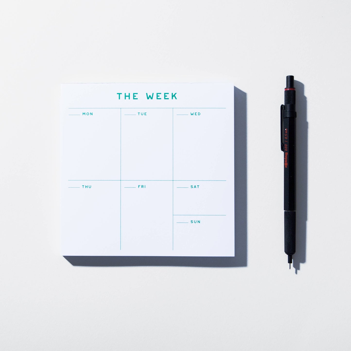 Weekly Planner Notepad
