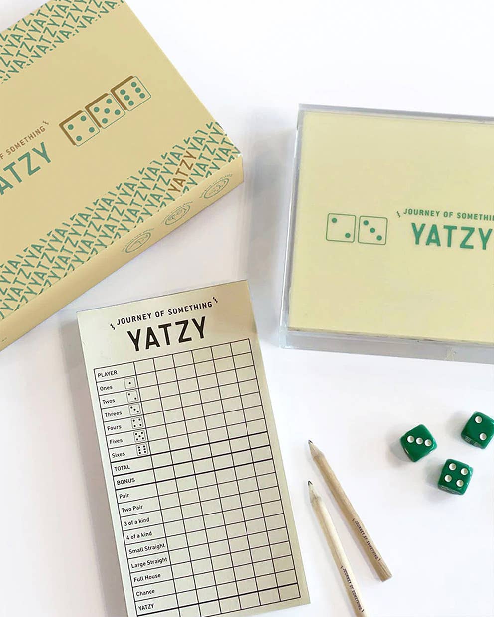 Yatzy Dice Game Set