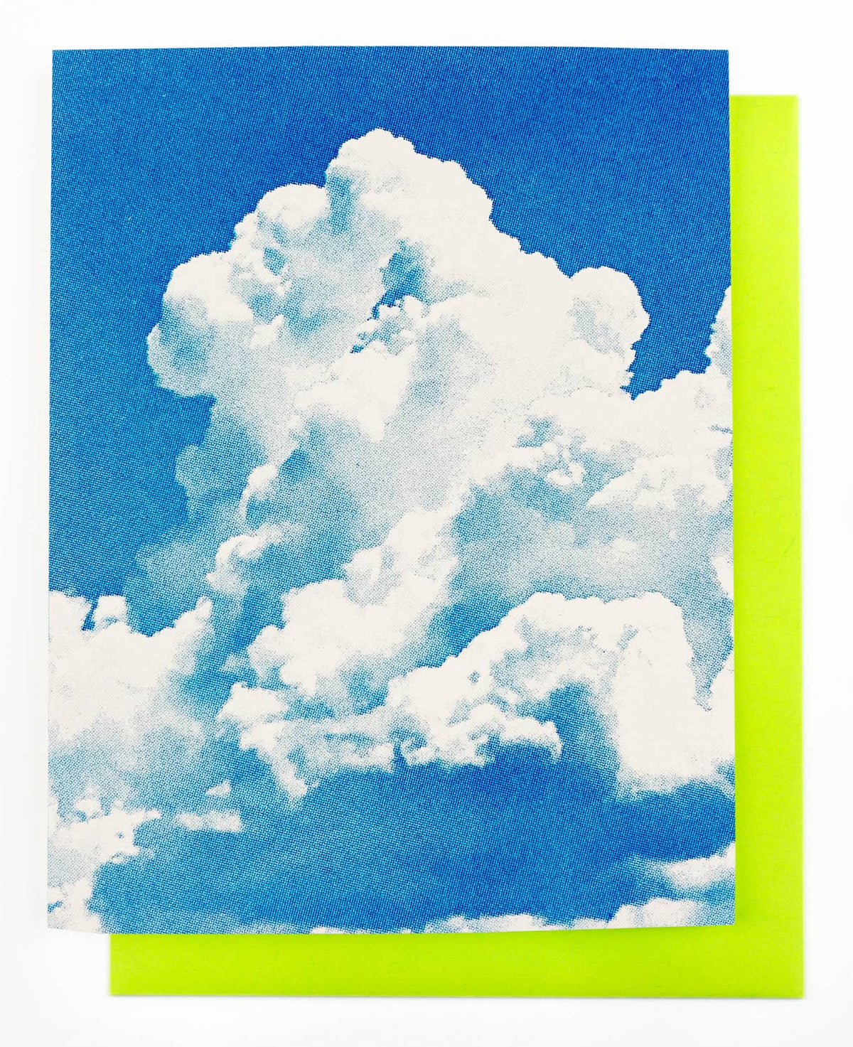 Southwest Clouds - Risograph Card