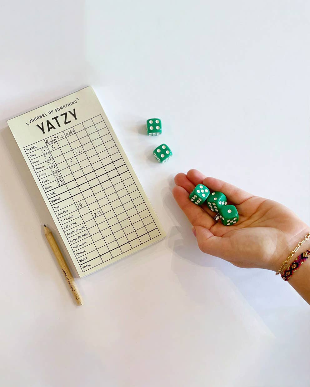 Yatzy Dice Game Set