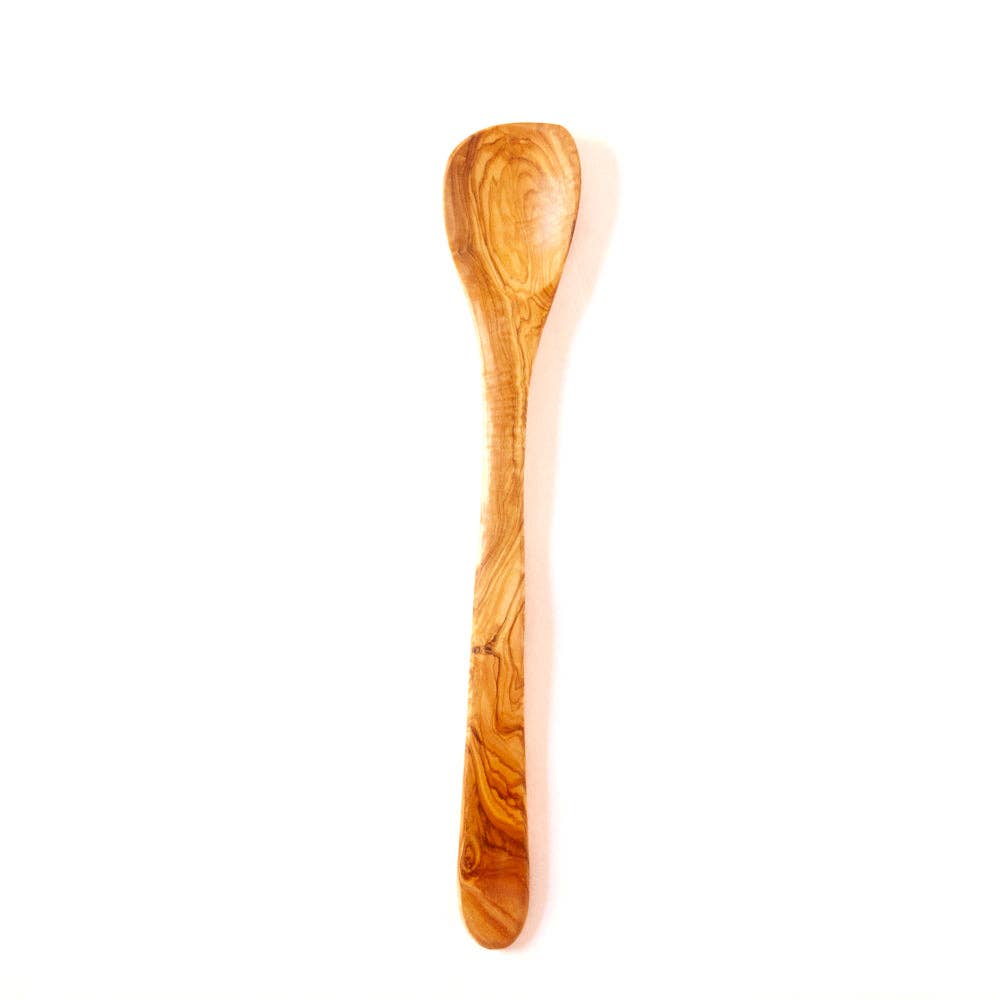Extra Long Handled Olive Wood Cooking Spoon