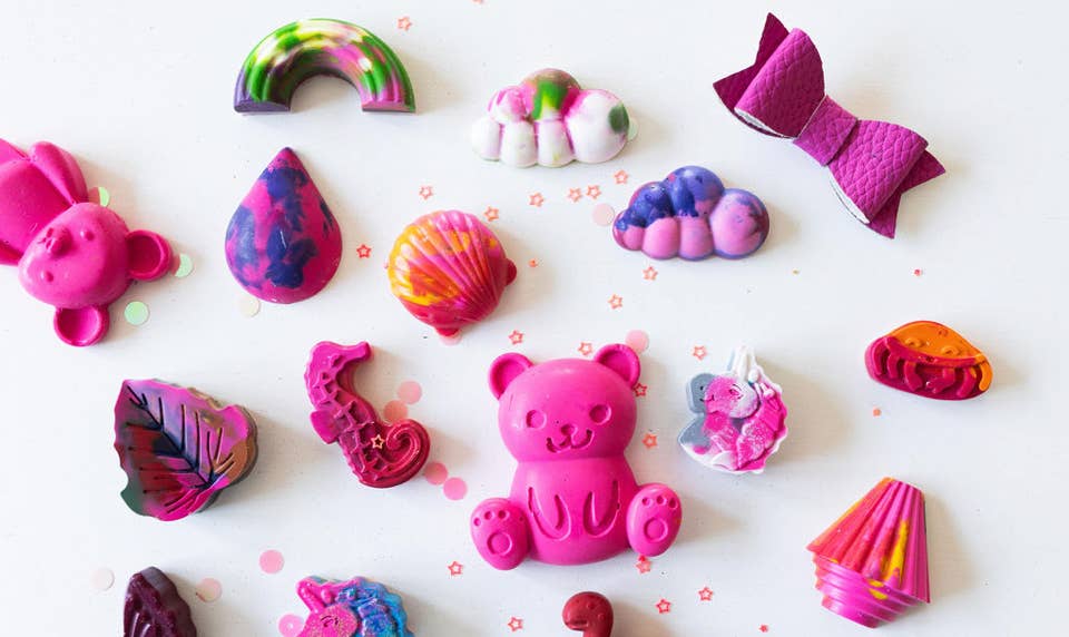 Handmade Crayons - NATURE THEME - Crayons faits à la main