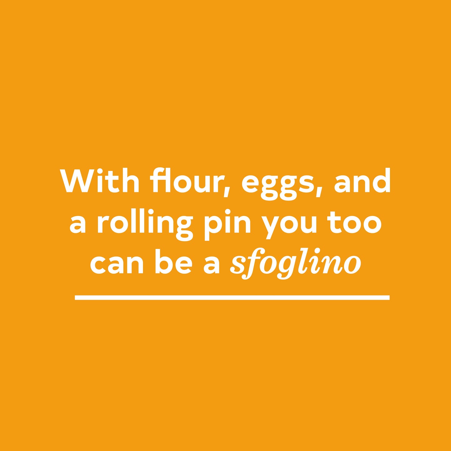 American Sfoglino