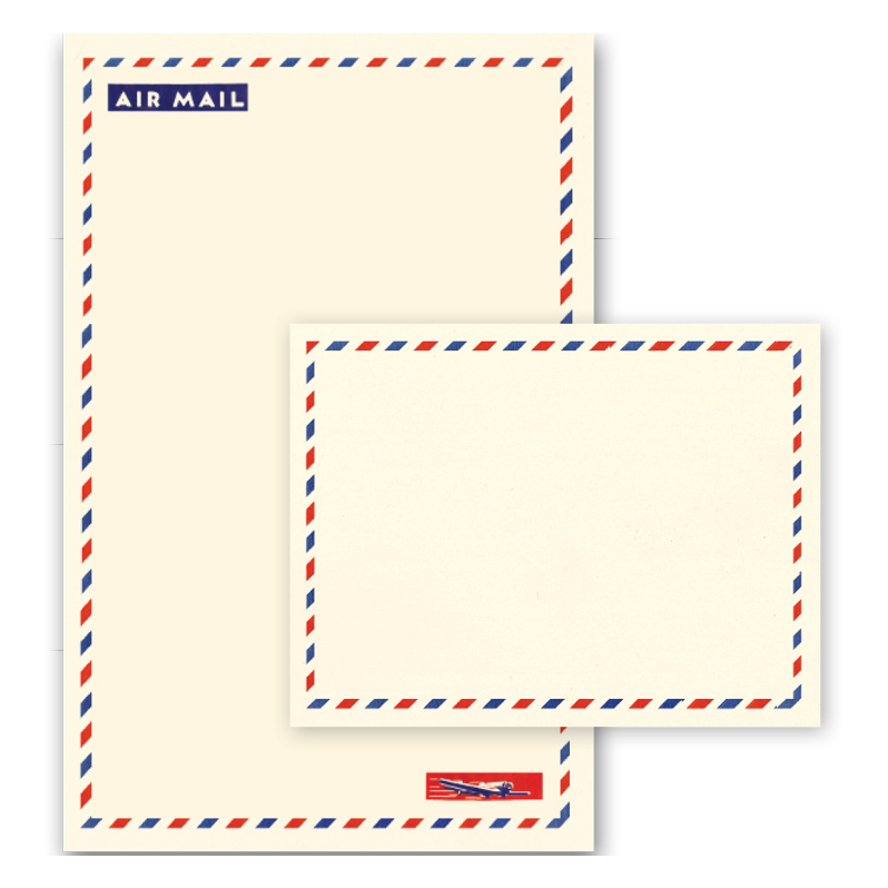 Airmail  Letter Writing Set
