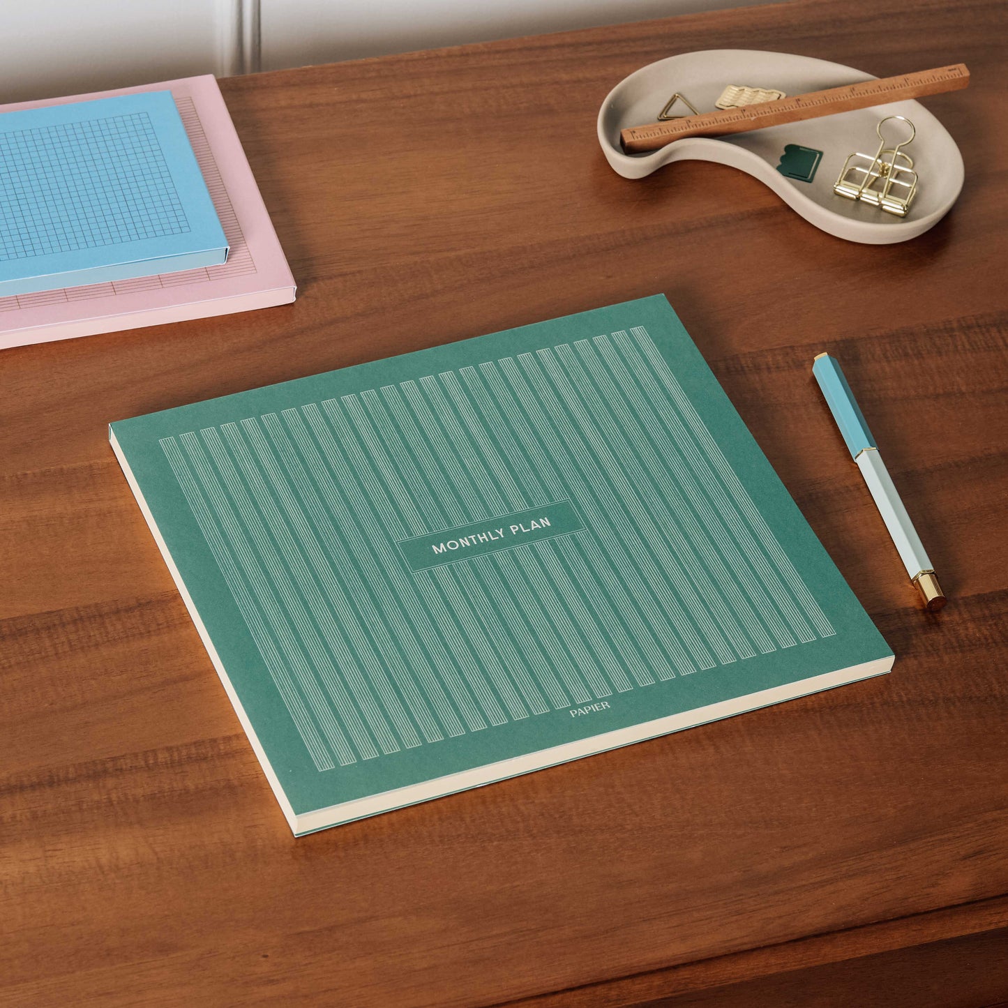 Papier Monthly Desk Planner