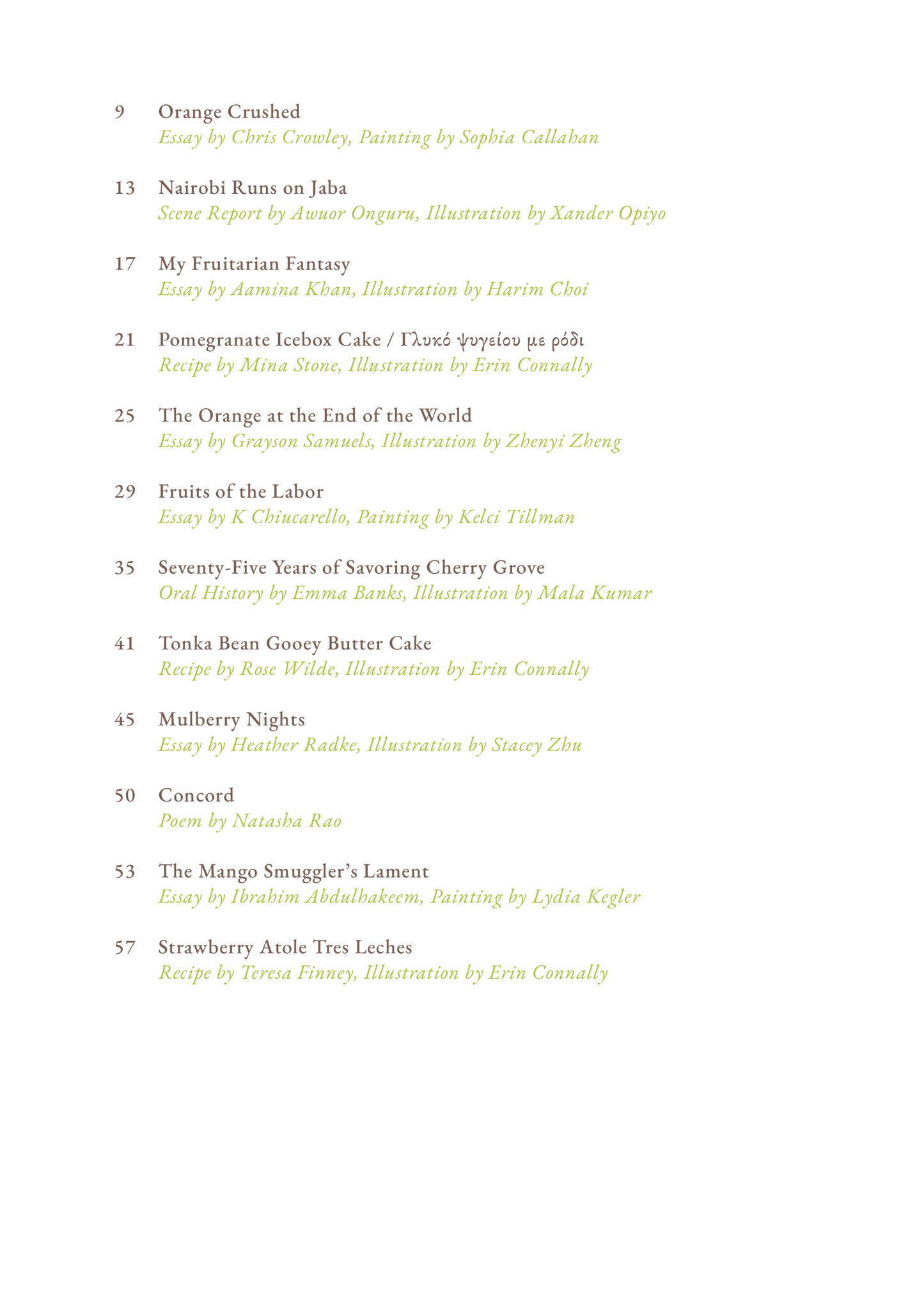 Volume 7: Forbidden Fruit