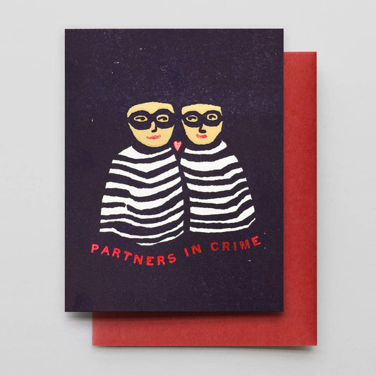 Partners In Crime Card | Hammerpress