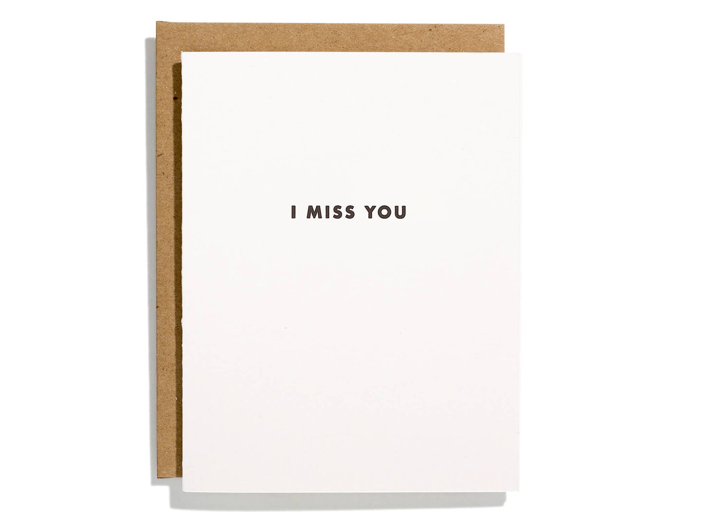 I Miss You - Greeting Card
