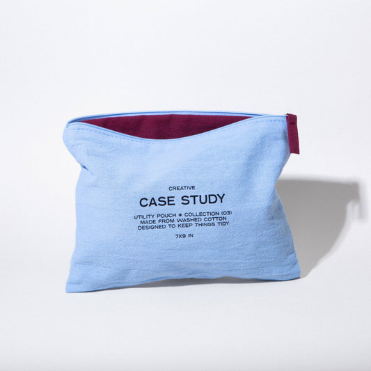 Zipper Go Pouch - Blueberry