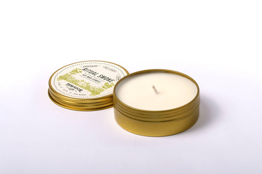 Ritual Smoke Tin Candle