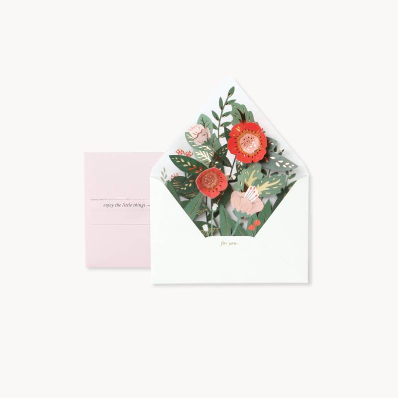 Enjoy the Little Things Pop-Up Greeting Card