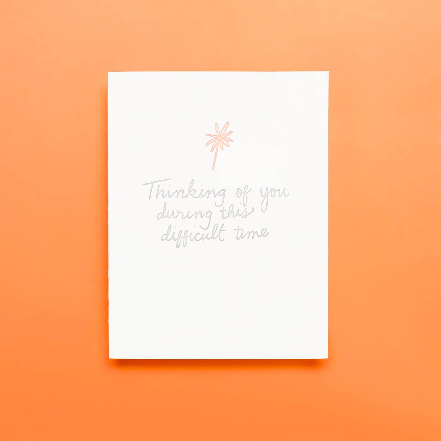 Difficult Time - Greeting Card
