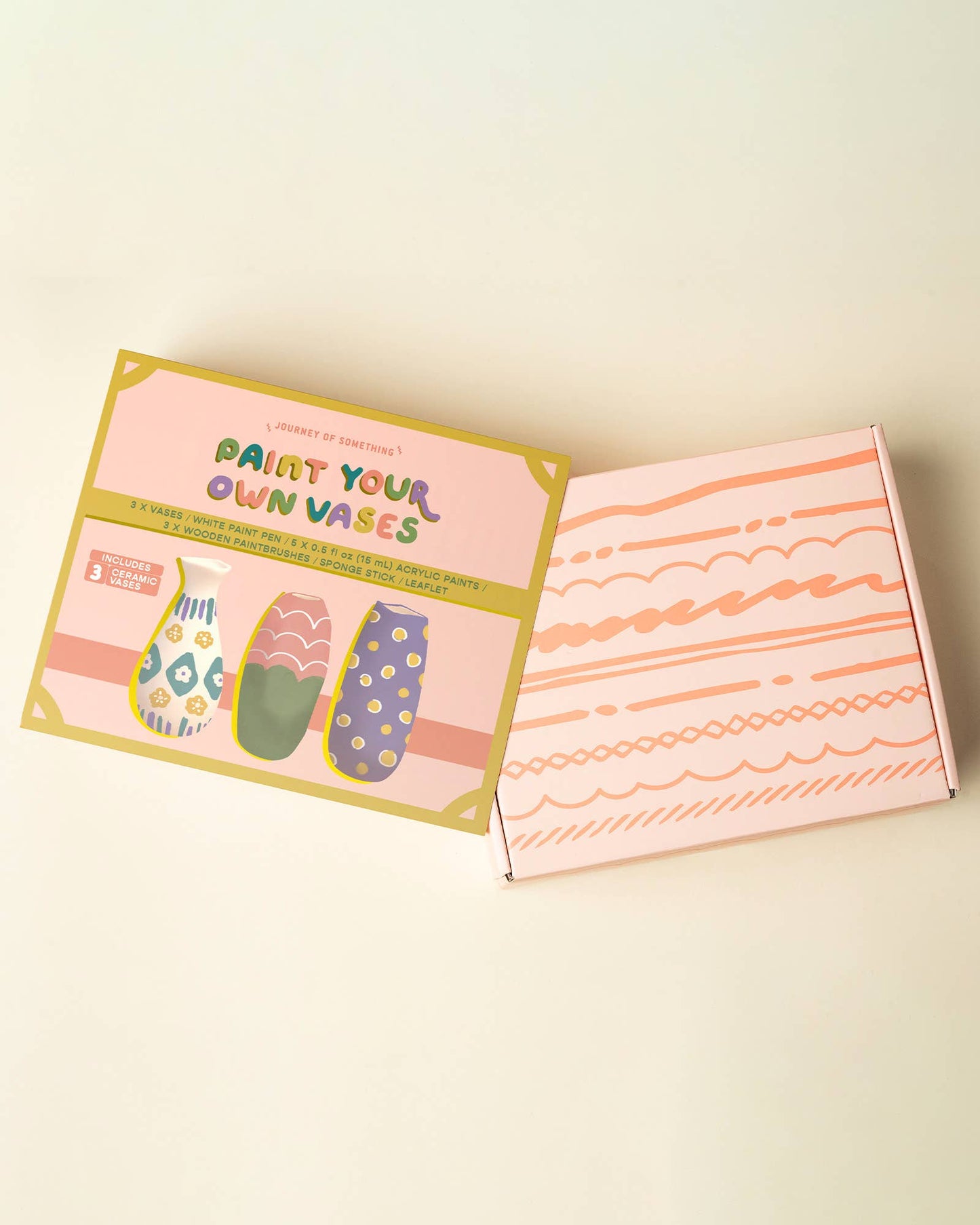 DIY Ceramic Vase Painting Kit