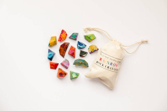 Rainbow Rock Original Rainbow Crayon® Bag of 15 Rock Crayons