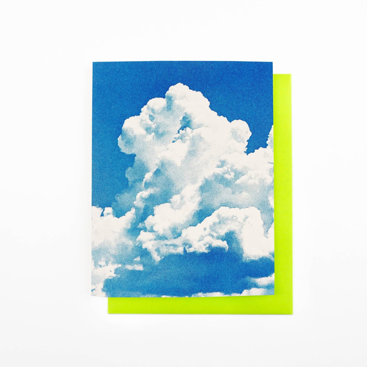 Southwest Clouds - Risograph Card