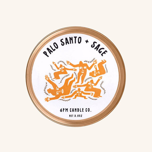 Travel size Palo Santo + Sage | 6pm Candle Co.