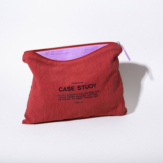 Zipper Go Pouch - Rust