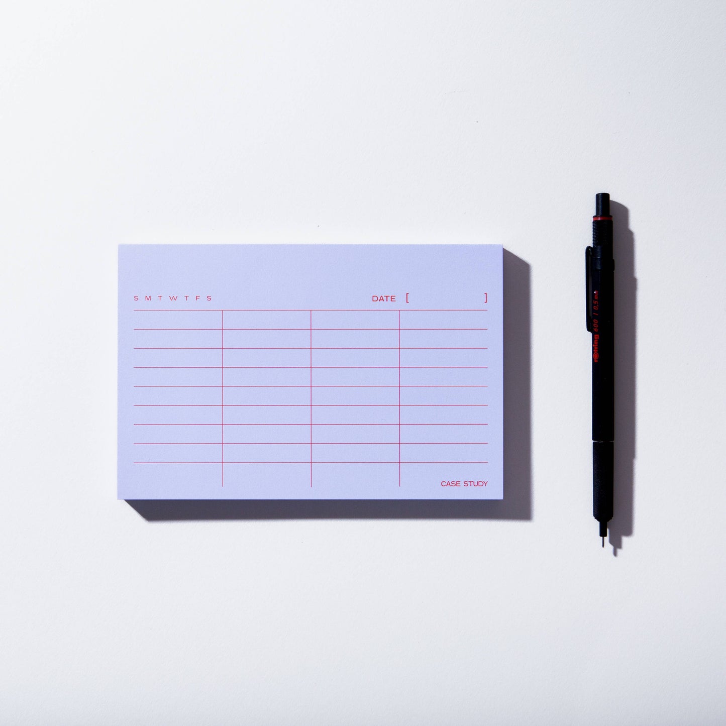 Column List Notepad – Minimal Lined Pad for To-Do Lists