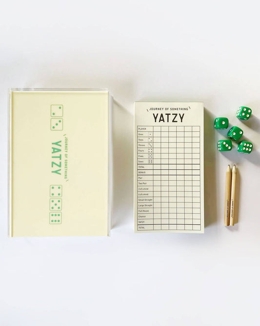 Yatzy Dice Game Set
