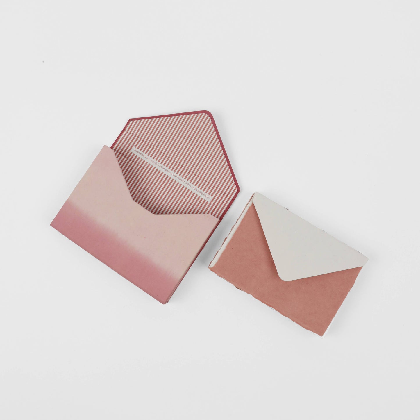 NATURALLY DYED KEEPSAKE NOTE CARD BOX SET MADDER