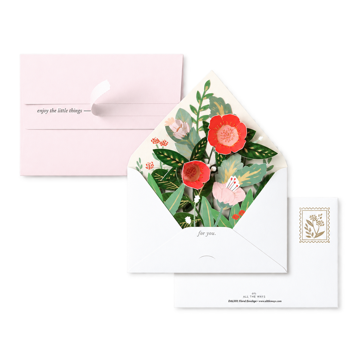 Enjoy the Little Things Pop-Up Greeting Card