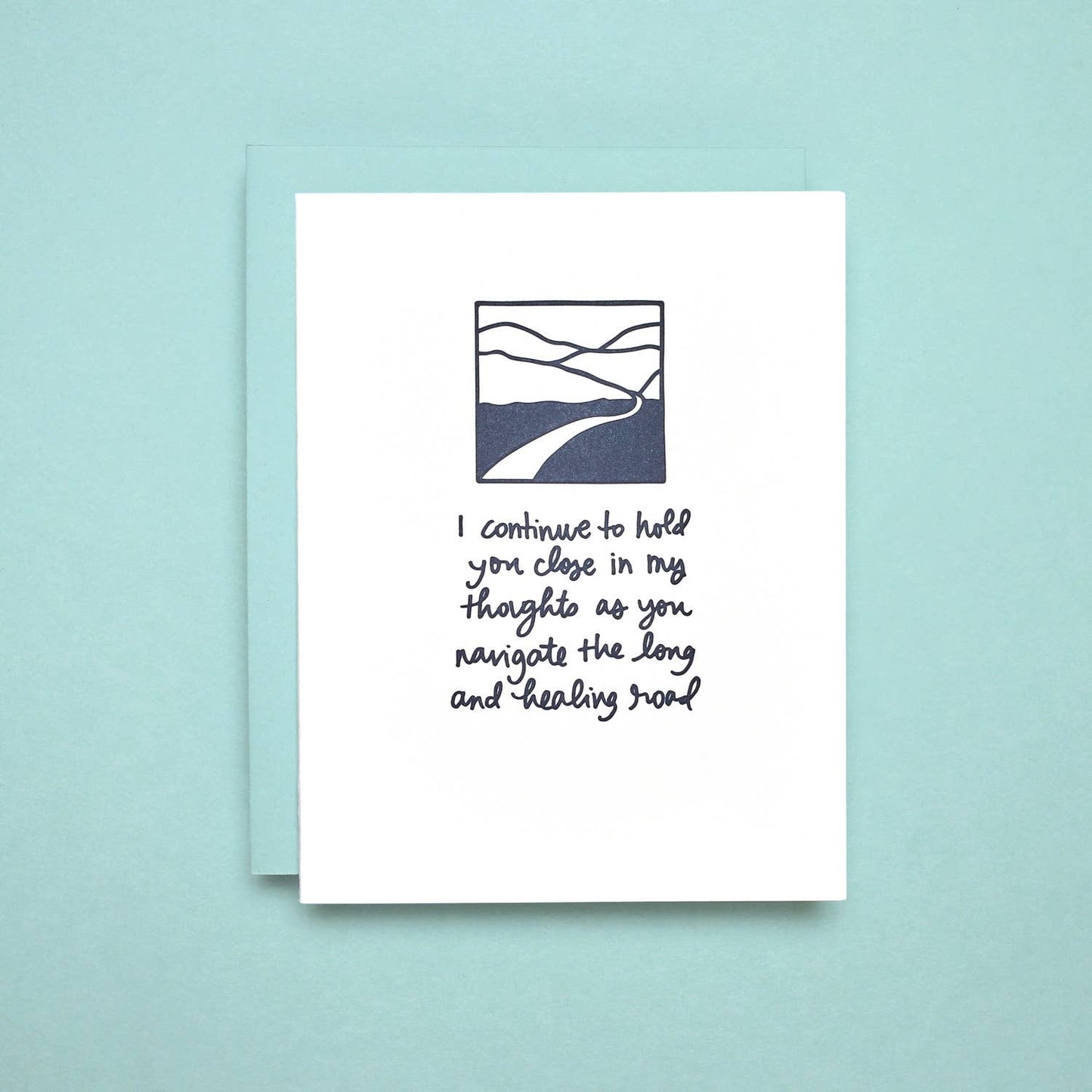 Healing Road - Greeting Card