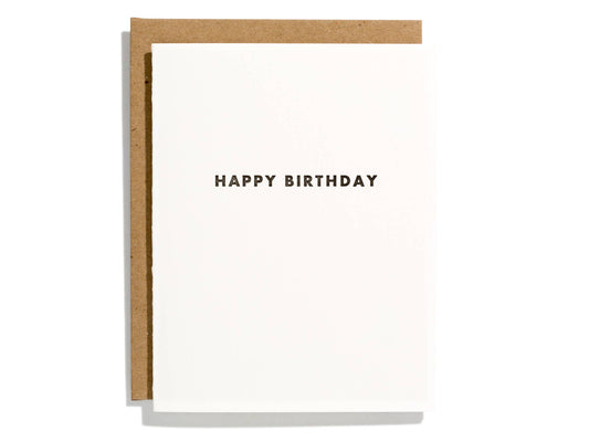 Happy Birthday - Greeting Card