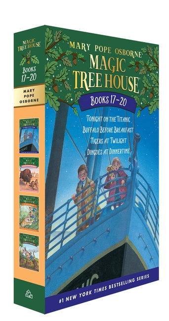 Magic Tree House Books 17-20 Boxed Set: The Mystery of the Enchanted Dog - Ingram