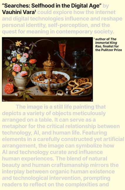 Searches: Selfhood in the Digital Age - Ingram